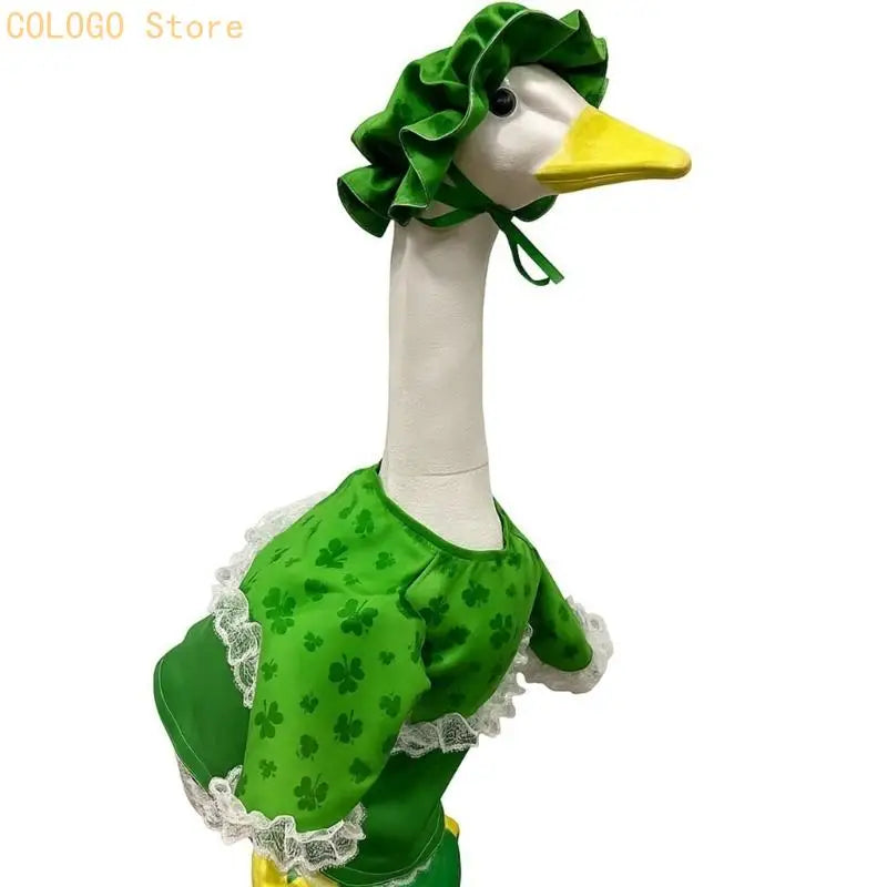 Multifunctional Patrick's Day Attire Suit Porch Geese Feature Qme