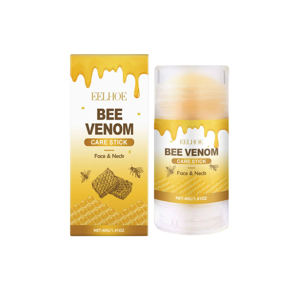 Bee-Venom Neck Care Stick Contains Collagen Lift & Tighten Skin Lighten Neck Lines Double Chin Moisturizing Beauty Neck Cream Qme