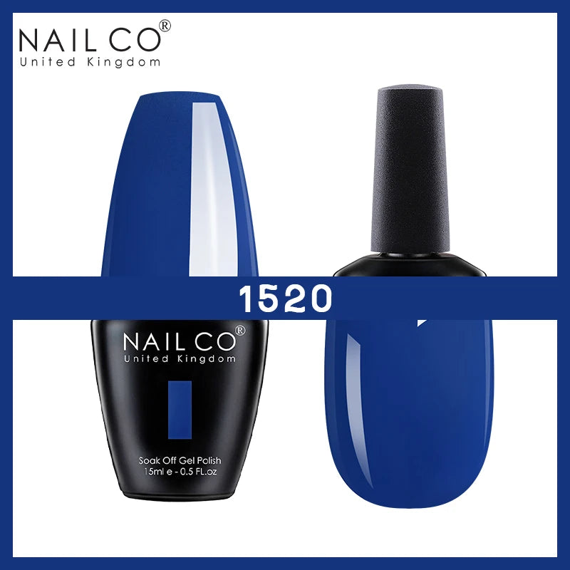 NAILCO Nude Nails Gel Nail Polish UV LED Semi-permant Varnish Hybrid