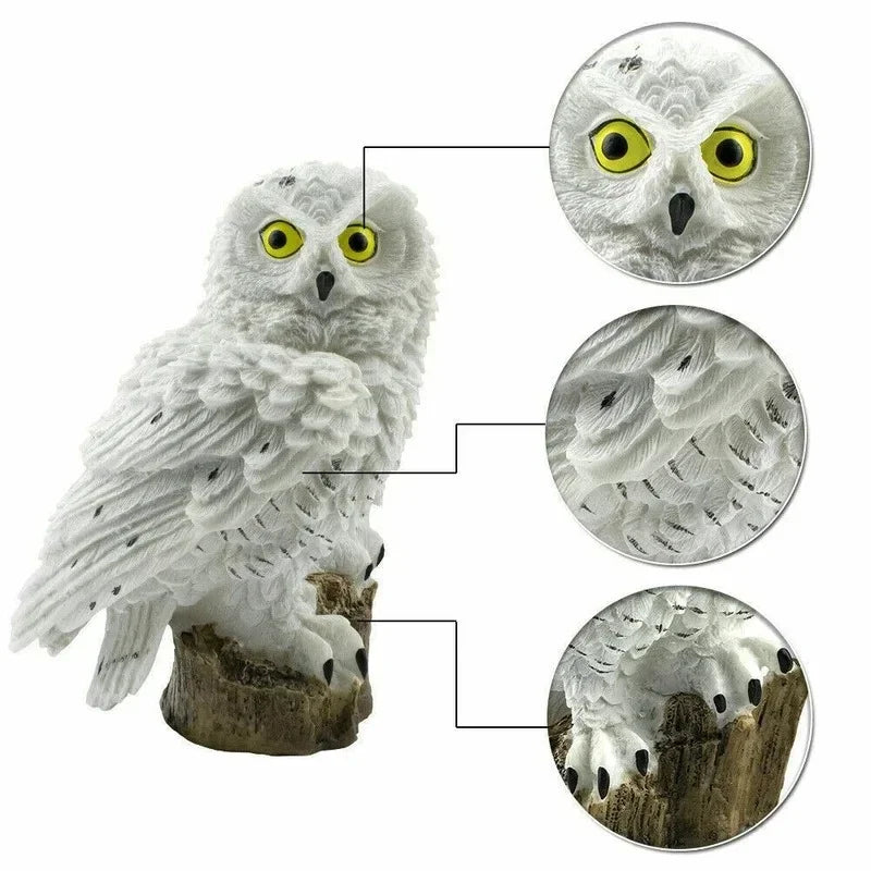 Solar Lamp Owl Animal Solar Garden Lights Solar Powered Solar Led Light Outdoor Garden Decoration Lamp Waterproof Solar Lights Qme