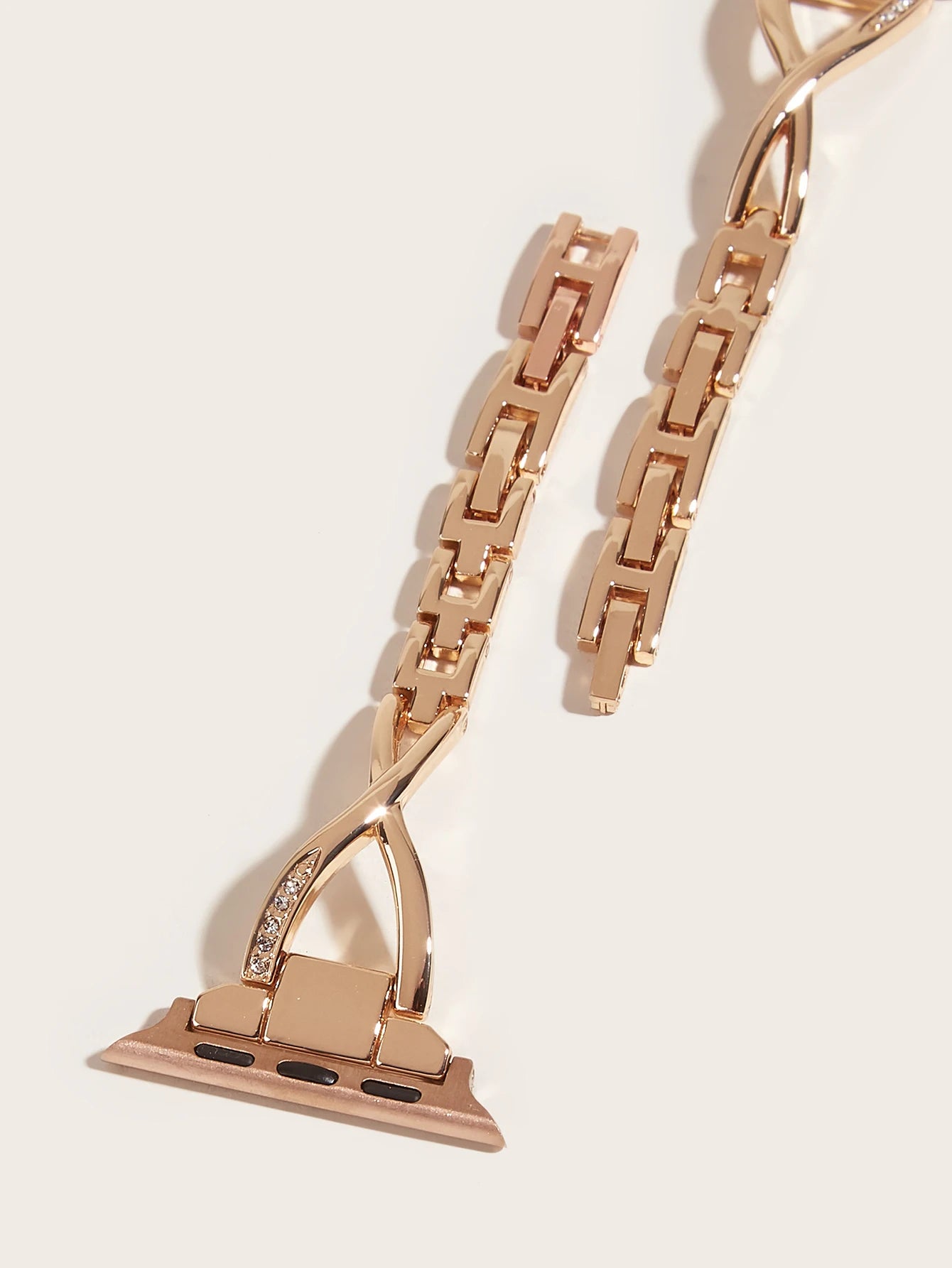 Women Bracelet for Apple Watch Band 44mm 45mm 41mm 40mm 42mm 38mm Metal Slim Diamond Strap for iwatch Ultra Series 8 7 SE 65 4 Qme Rose gold 38mm 40mm 41mm