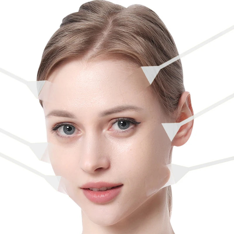 Invisible Facial Slimming Tape Wrinkle Removal Sticker Neck Eye Qme