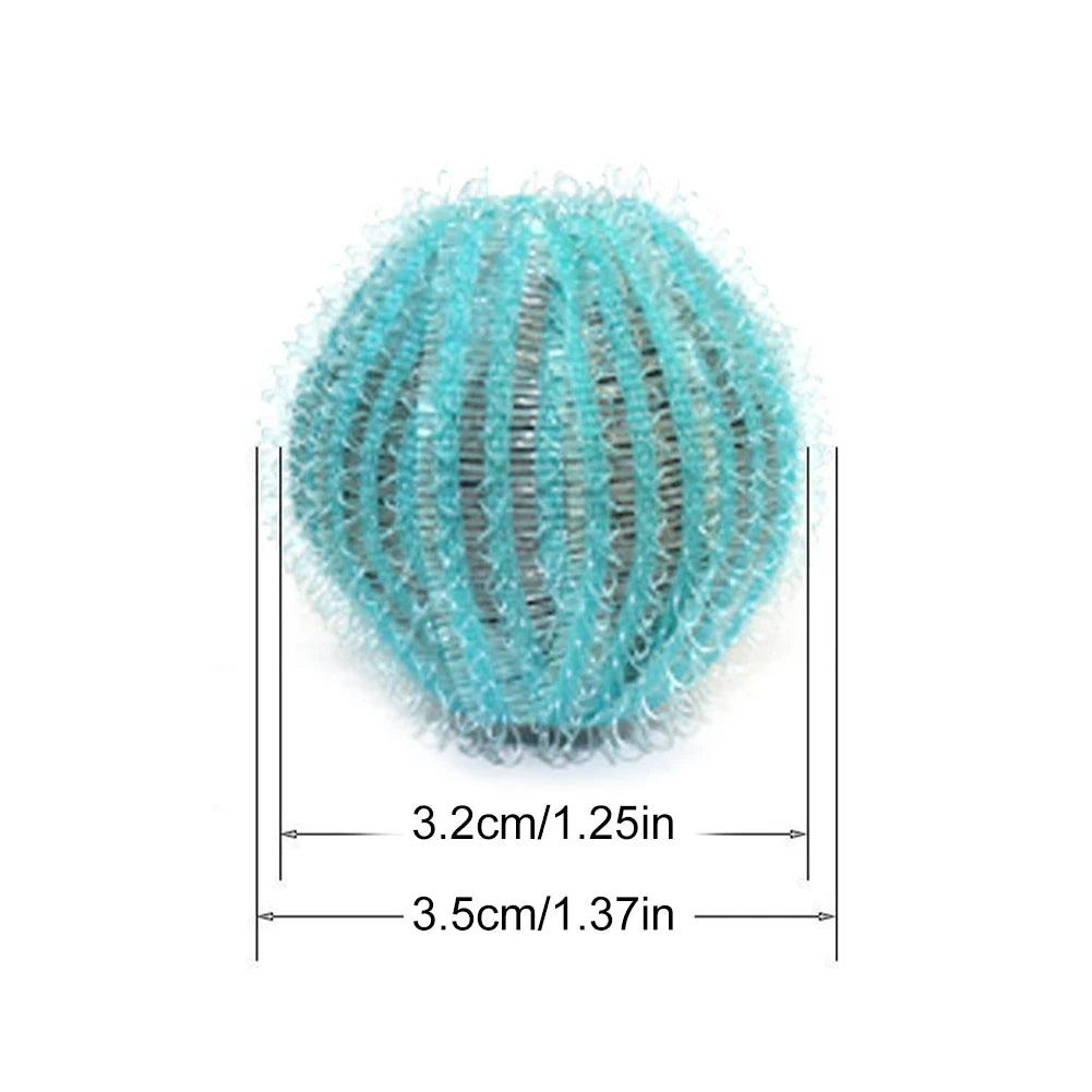12pcs Lint Remover Washing Balls Reusable Washing Machine Ball Laundry Balls Removes Lint Decontamination of Pet Hair Qme