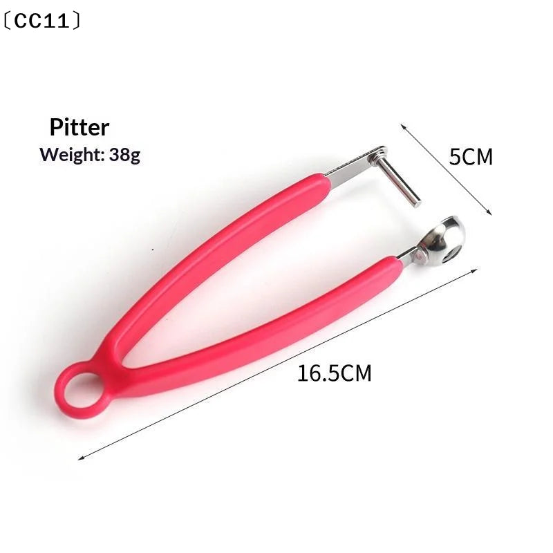 Stainless Steel Fruit Cherry Hawthorn Red Dates Seeder Corer Portable Qme