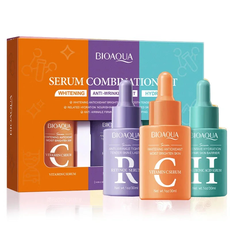Bag Vitamin C Retinol Hyaluronic Acid Serum Face Moisturizing Anti Qme Default Title
