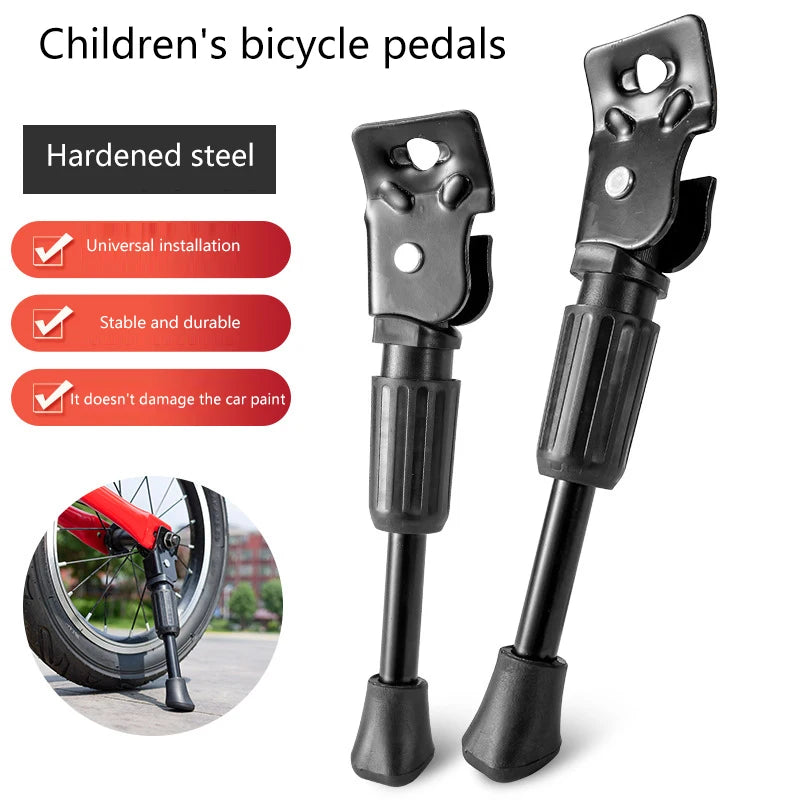 Kids Bike Kickstand Heavy Duty Parking Stand Foot Brace Support Qme