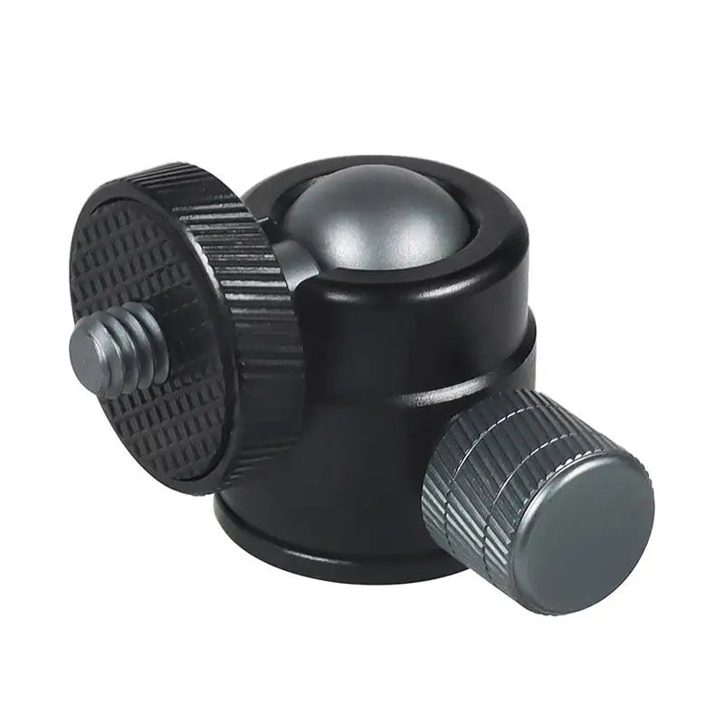 Mini Ball Head 1 4 Screw Mount 360 Swivel Camera Camcorder DV LED Qme