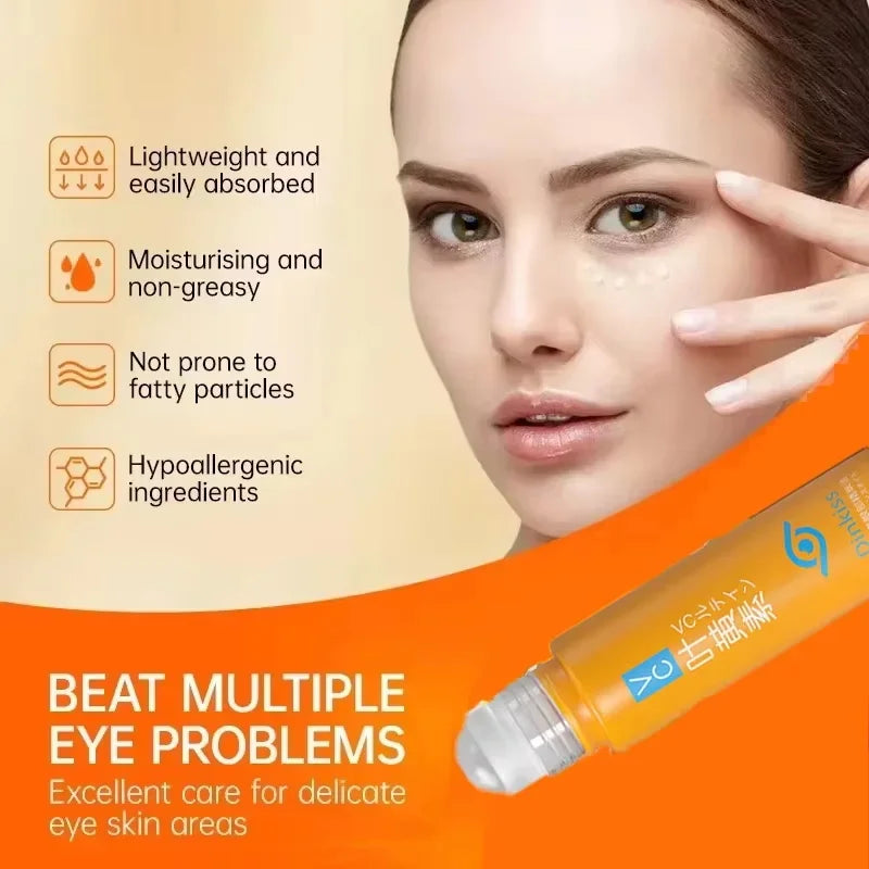 Reduce Dark Circle Eye Serum Oil Retinol Faded Wrinkle Firming Skin Reduce Eye Bag Fade Fine Line Whitening Brighten Eye Care Qme
