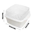 Microwave Steamer Vegetable Steamer Microwave Bowls Microwave Cookware Versatile Food Container For Vegetables Fish Prep Meal Qme 01 China Mainland