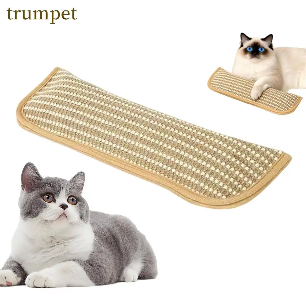 Fun Catnip Pillow Cat Interactive Toy Indoor Kitten Scratching Kicker Qme S