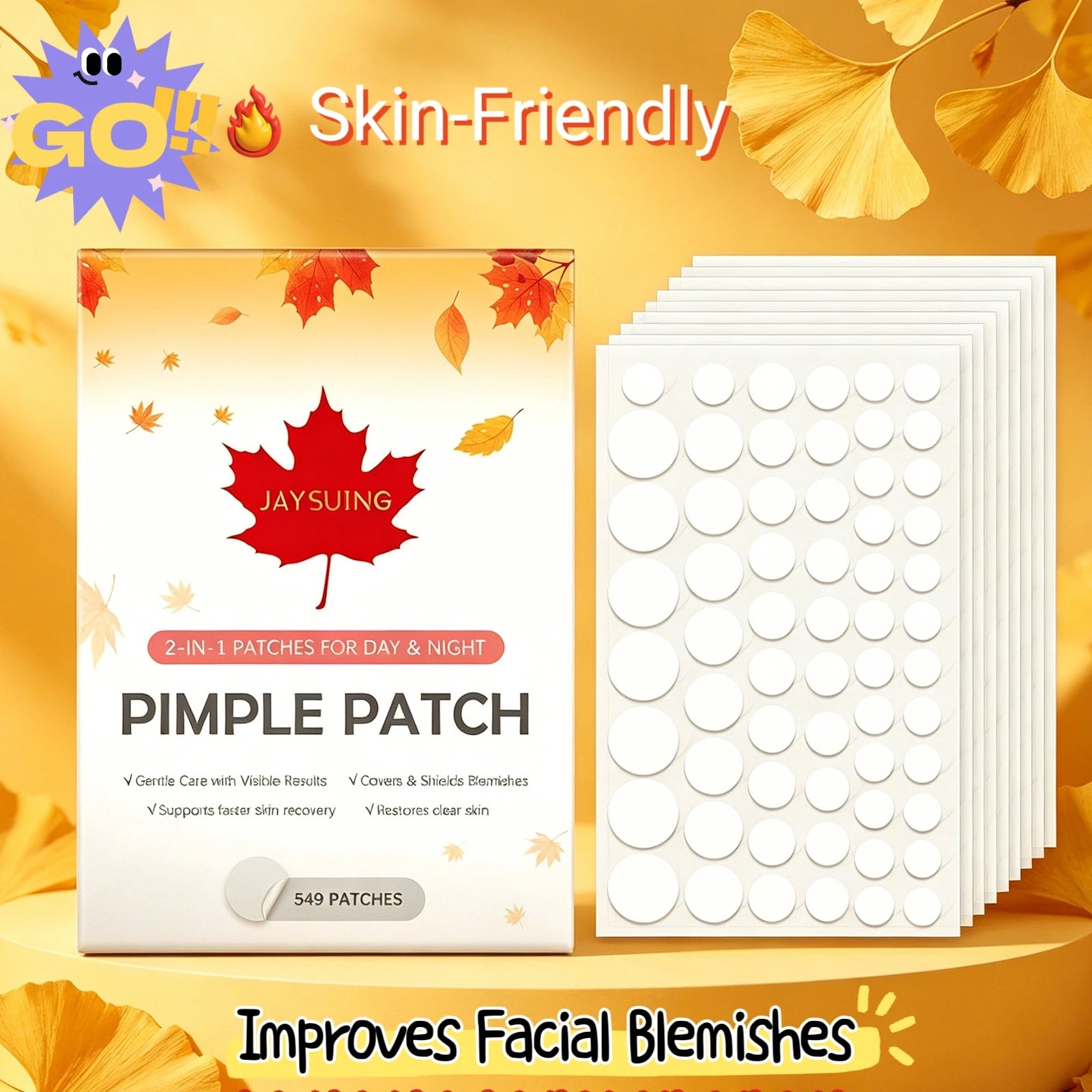 Pimple Patches Improves Facial Blemishes Effectively Remove Acne Pimples Covering Heals Skin Waterproof Invisible Acne Stickers Qme