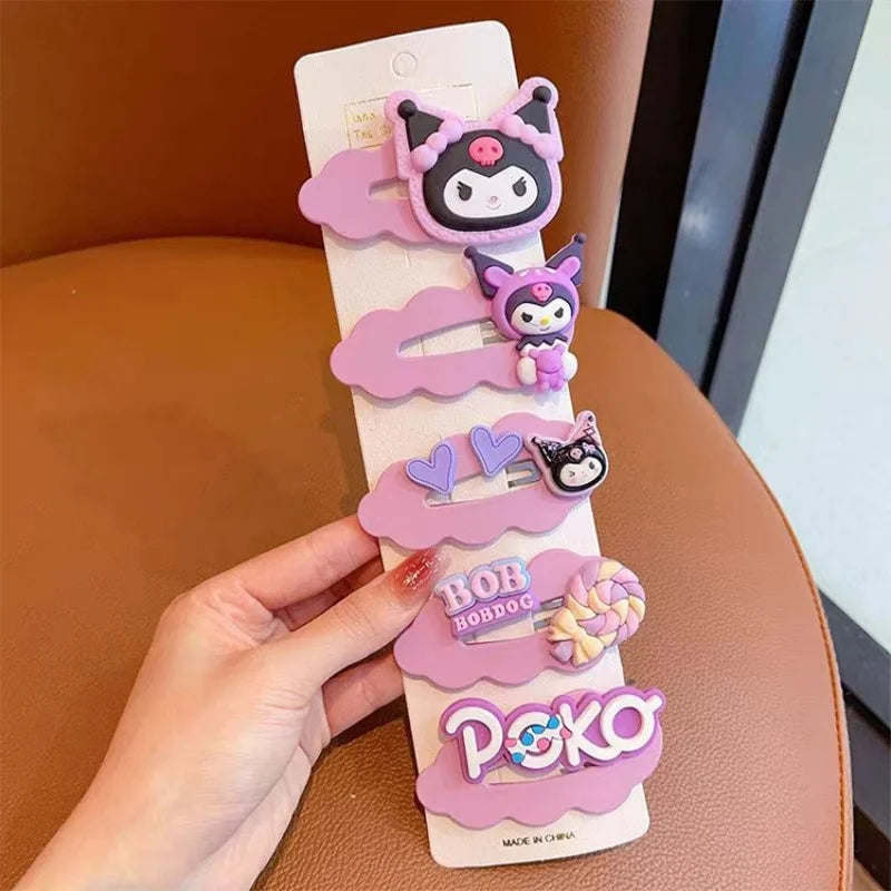 Clow Lee Cartoon Hair Tie Cute Gentle Student-style Clips Accessories Qme