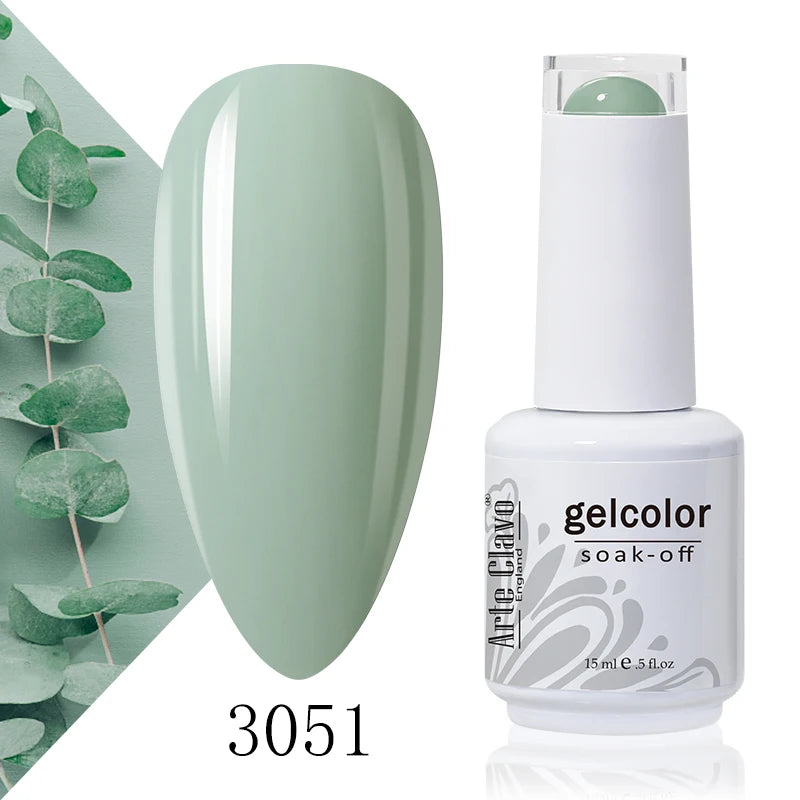 Arte Clavo Macaron Spring Series Gel Nail Polish Pigment Semi