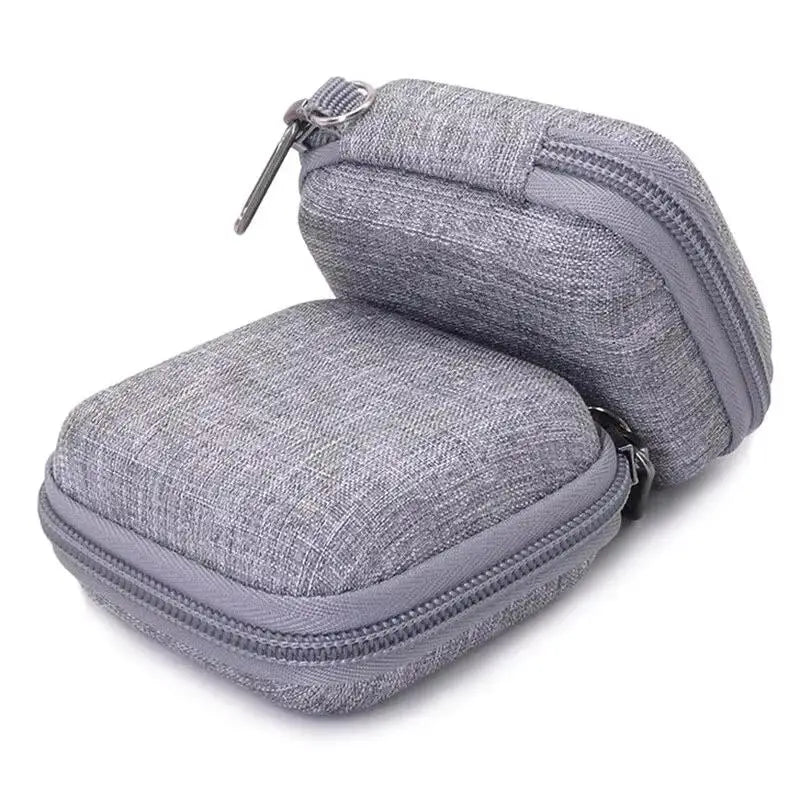 Mini Portable EVA Storage Bag Pouch Carrying Zipper Earphone Case Qme