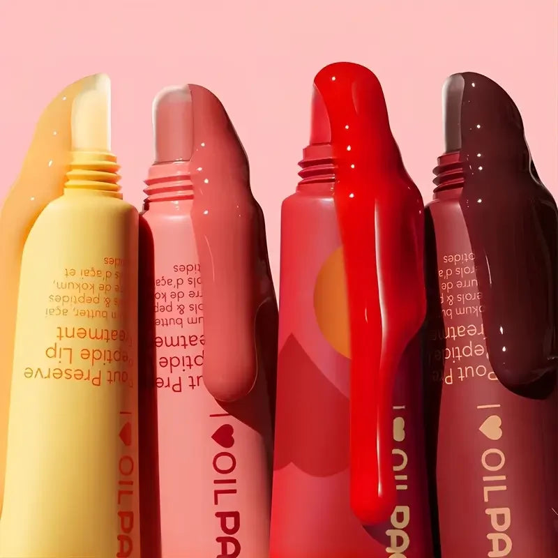 Winter Moisturizing Lip Lipstick Liquid Polypeptide Pudding Plumping Qme
