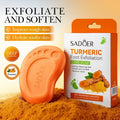 Turmeric Foot Soap Deep Exfoliating Cleanses Brightens Smoothes Qme Foot Soap 100g