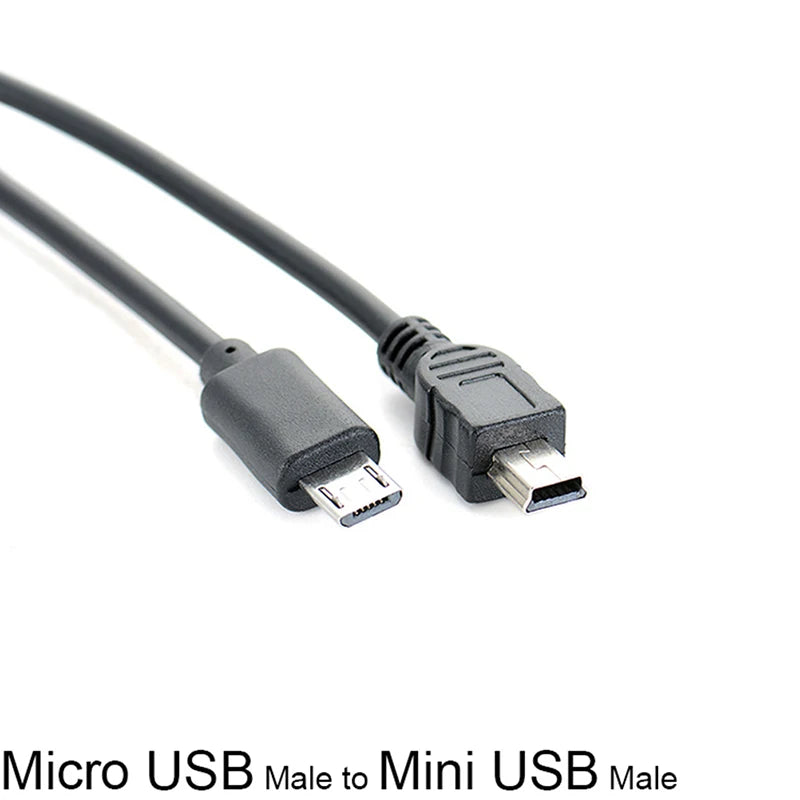 Micro USB Male Mini Data Adapter Converter Cable Cord Qme