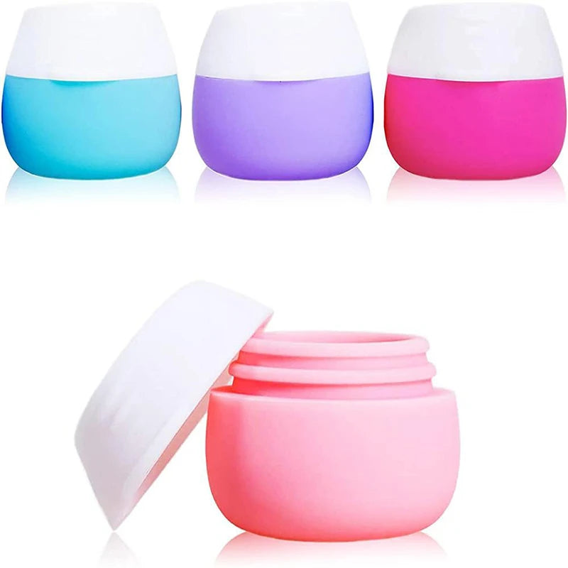 Lid Cosmetic Face Body Hand Cream Pill Box Mini Travel Jewelry Powder Qme