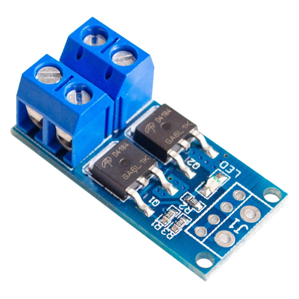 PWM Regulator Control Panel DC 5V-36V High Power MOSFET Switch Drive Module 400W 15A Max 30A 0-20KHz for Lamp Brightness Control Qme 1 pcs