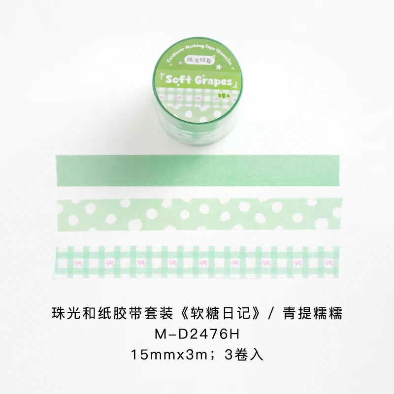 TIANZI 15mmx3m Cartoon Die-Cutting Masking Tape for Card Scrapbooking Stickers Journaling Creative Filmstrip Stationery Supplies Qme C