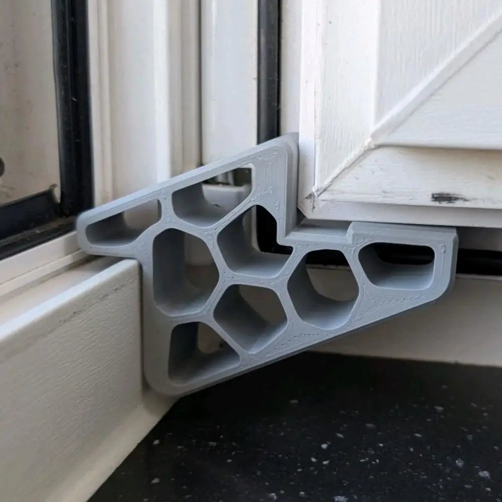 Heavy-Duty Window Door Stop Wedge Non-slip Balcony Door with Track Lock Stopper Easy To Install Remove Doors Anti-wind Holder Qme