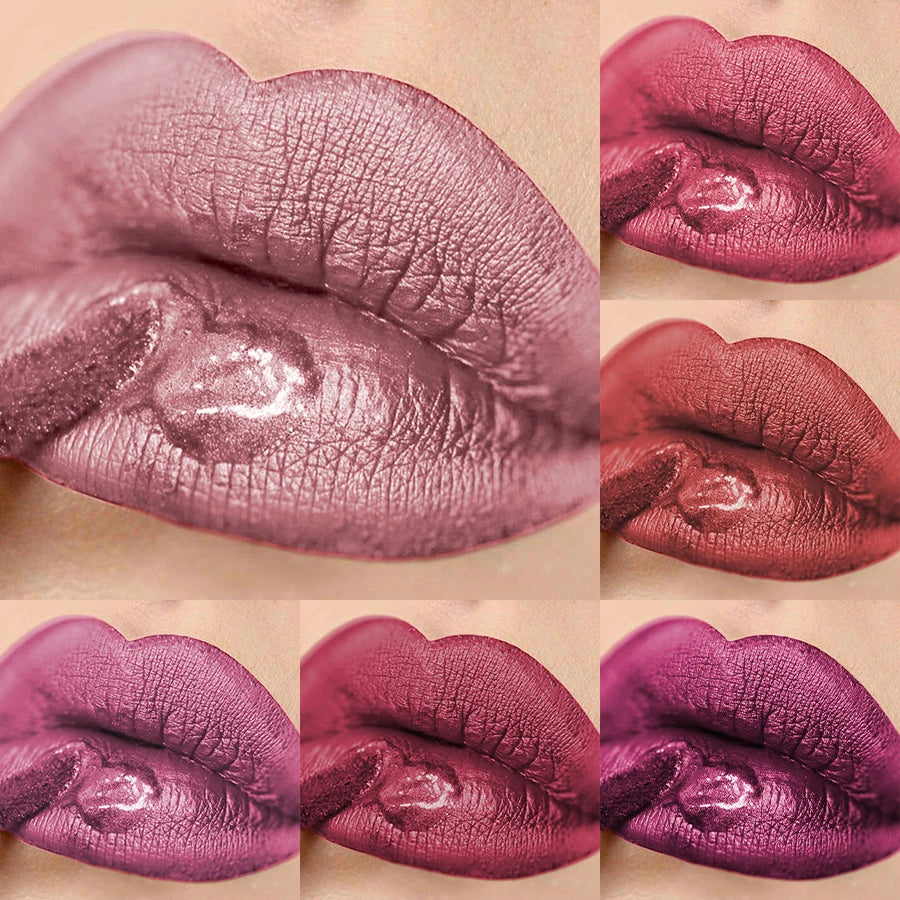 20 Matte Shiny Glitter Liquid Lipstick Lip Gloss Diamond Makeup Qme
