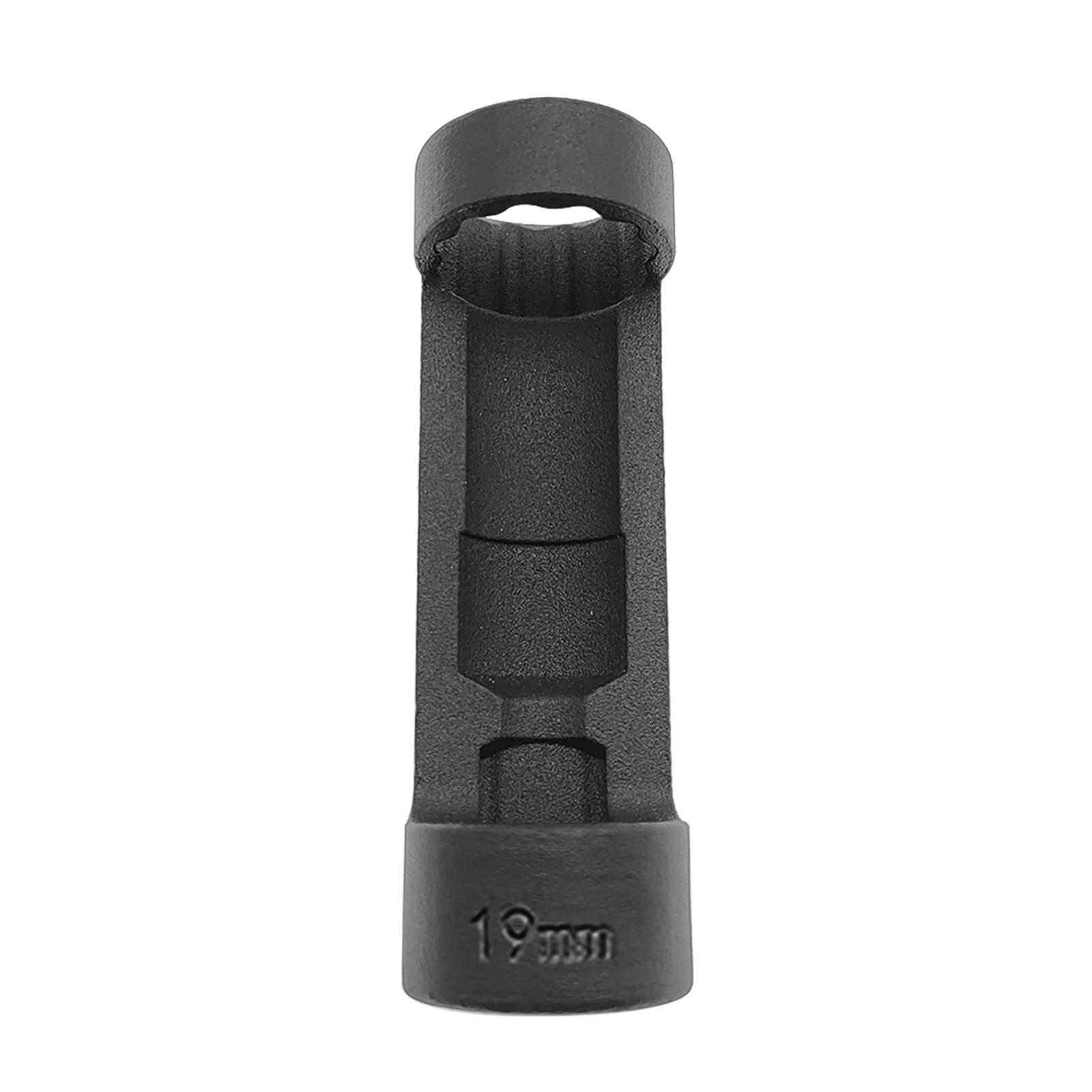 Suspension Strut Nut Socket Strut Nut Socket 12 Point 1/2'' Drive Suspension Strut Socket Tool Car Repair Tool (24mm Black) Qme 19mm