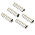 3 Pin 3pin XLR Male To XLR Male SIM Card and Adapters MIC Power Microphone for Plug Connector Adapter Qme 5pcs