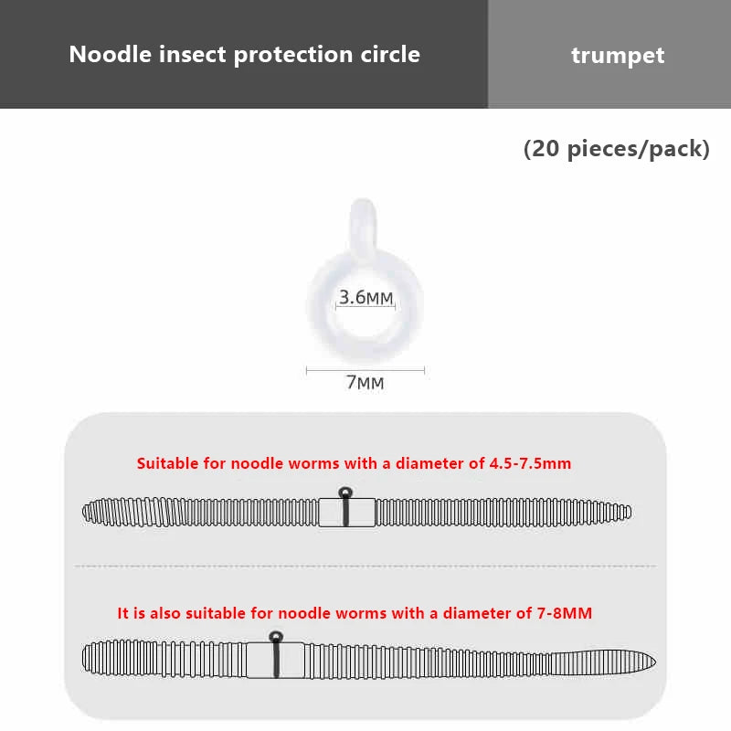 White Pellet Lure Bait Bandage Elastic Transparent Carp Coarse Qme A1