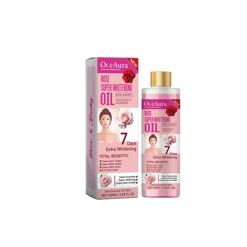 Body Lightening Oil Improve Dullness Bleach Armpit Knee Joints Remove Qme Rose