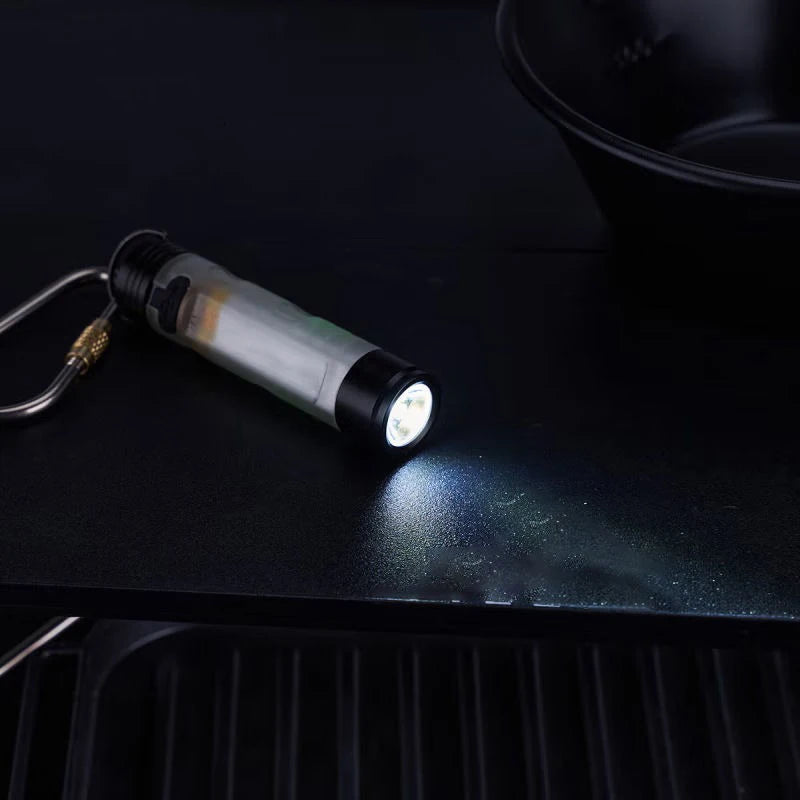 Hat Clip Light Flashlights Outdoor Night Sport Hands Release Pocket Qme
