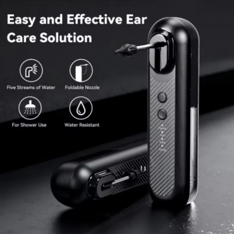 USB Water Powered Electric Ear Wax Remover Safe Efficient Ear Irrigation Flushing System Portable Electric Ear Cleaner Qme