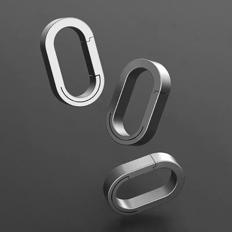 Titanium Alloy Mini Key Ring Connection Buckle Universal Joint Qme
