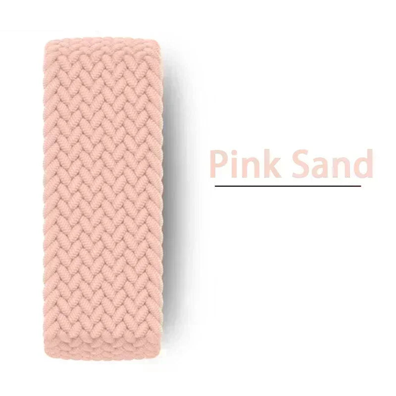 Braided Solo Strap Apple Watch Band Nylon Correa Bracelet Iwatch