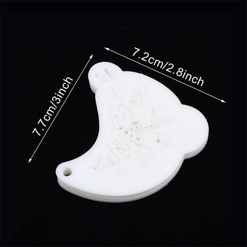 Makeup Tools Face Painting Tattoo Stencil DIY Hand Drawn Spray Qme 1set