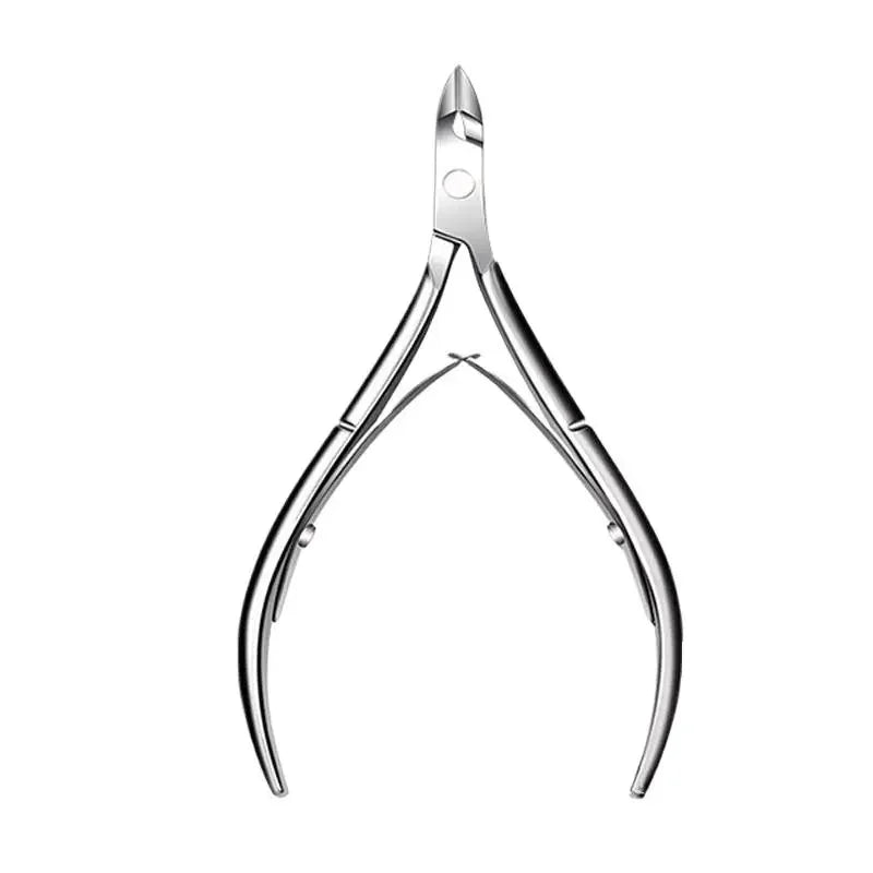 Durable Stainless Steel Cuticle Nipper Manicure Pedicure Clippers Qme