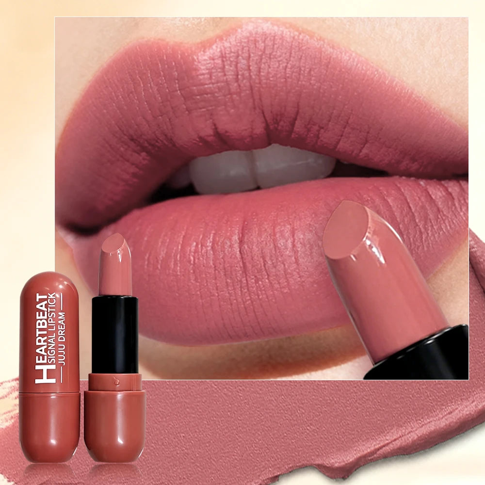 Soft Velvet Matte Lipstick Waterproof Lip Tint Rich Payoff Long Qme