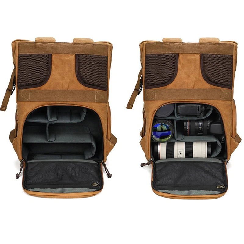 DIY Backpack Camera Divider Organizer Portable Camera Bag Replacement Compartment Folding Backpack Camera Lens Divider Qme
