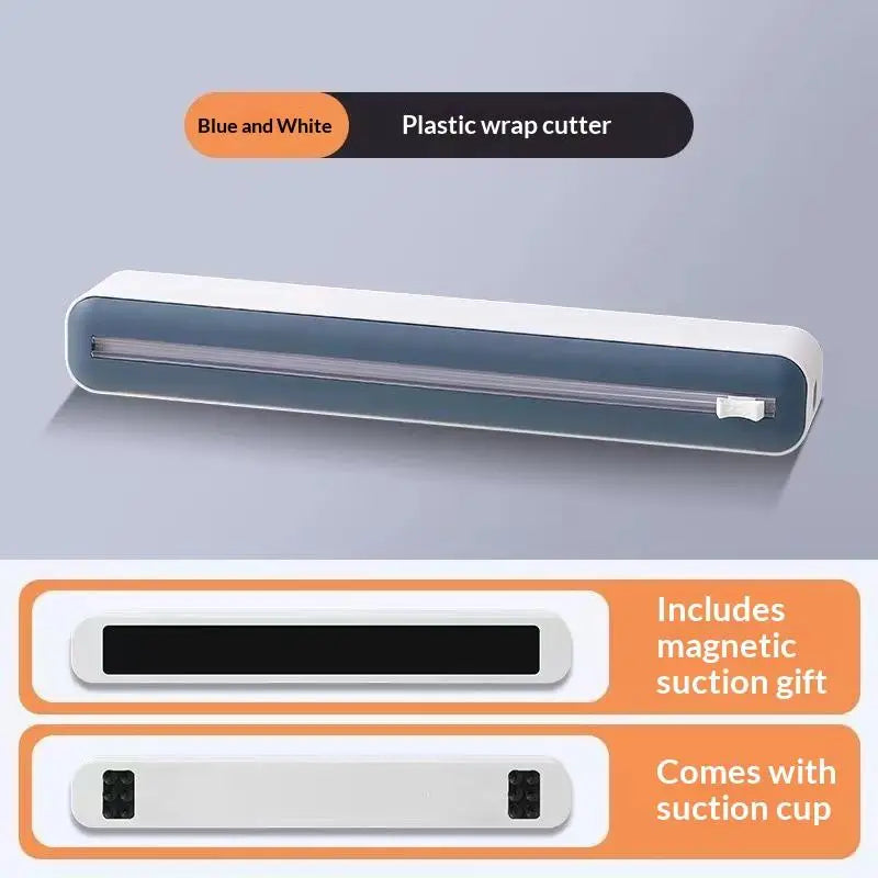 Sliding Tear Cling Film Cutter Multifunctional Dual Use Aluminum Foil Qme A15