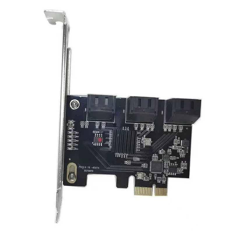 6-port SATA PCI-E Transfer SATA3.0 Expansion Card 6-port 6G Transfer Card Pcie To SATA Expansion Qme