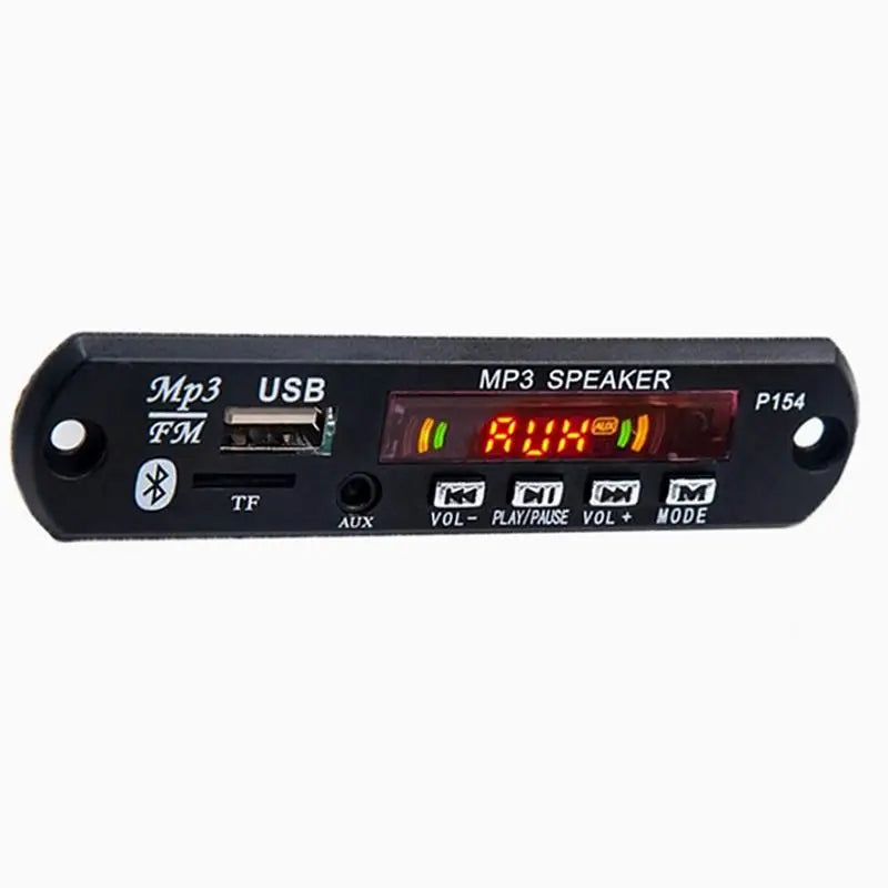 Bluetooth Car Music Player Lossless Audio USB AUX TF Slot Hifi Sound Qme