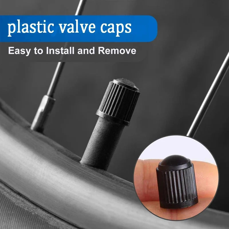 Car Motorcycles Bike Bicycle Universal Valve Cap Plastic Wheel Tire Qme
