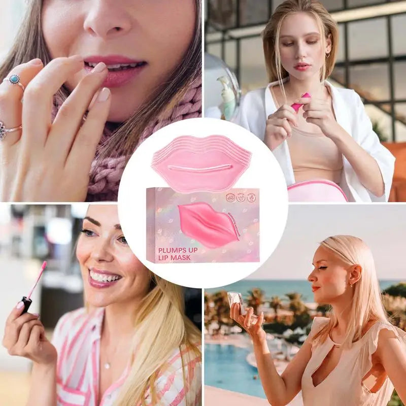 Moisturizing Plumping Lip Film Nourish Repair Patch Hydrating Lines Qme