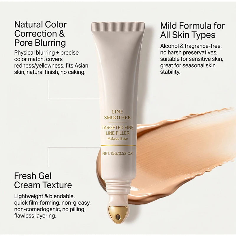 Softening Makeup Primer Natural Sheer Adherent Lightweight Hydrating Qme