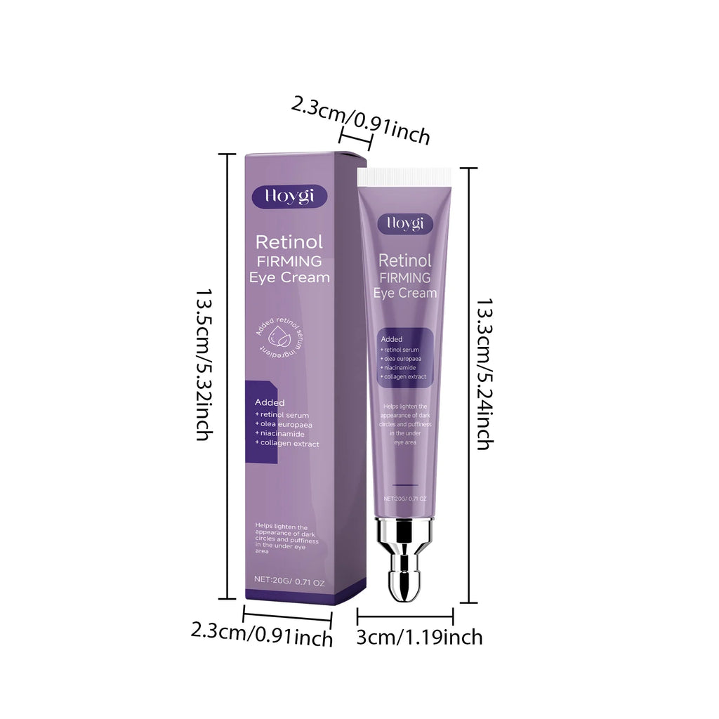 Retinol Firming Eye Cream Lighten Fine Lines Anti Puffiness Fat Particles Removes Dark Circles Brightens Moisturizing Eye Care Qme