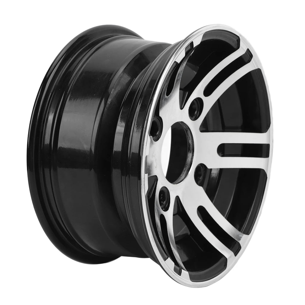 ATV Aluminum Alloy Rim 10 Inch ATV Wheel Rim High Strength ATV Aluminum Alloy Rim for Go Karts Cart ATV Wheel Rim Qme