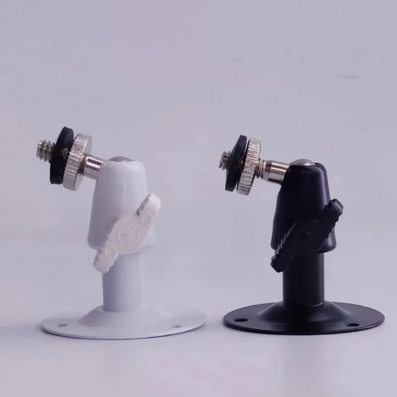 10pcs New Wall Mount Bracket Installation Metal Holder Secure Rotary CCTV Camera Stand for Security Surveillance Camera Qme