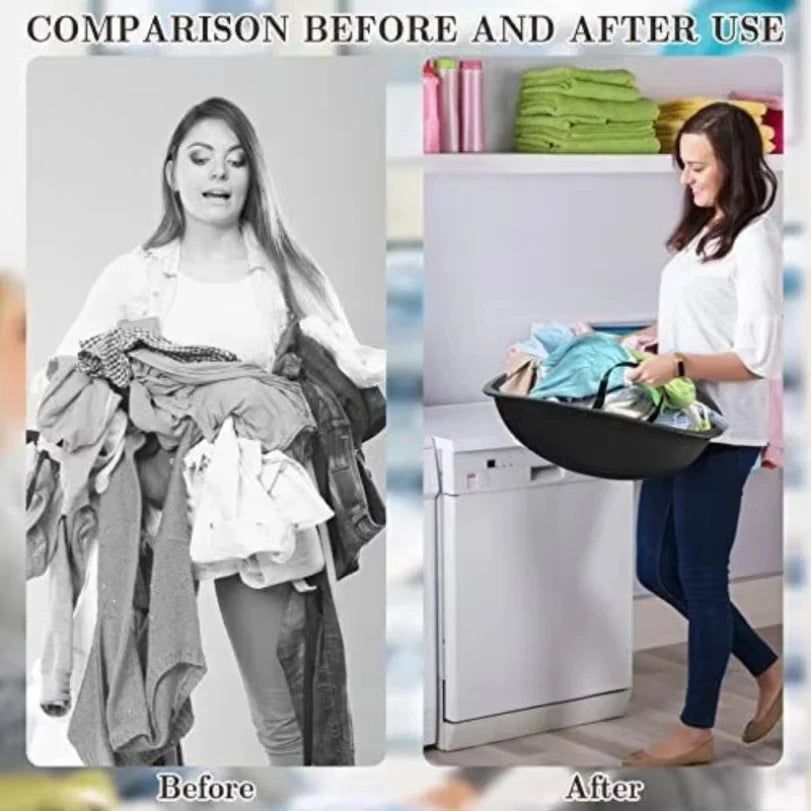 Drying Machine Laundry Basket 2024 New Fine Nylon Cloth Washing Machine Foldable Pop up Storage Dirty Cloth Basket Qme Black
