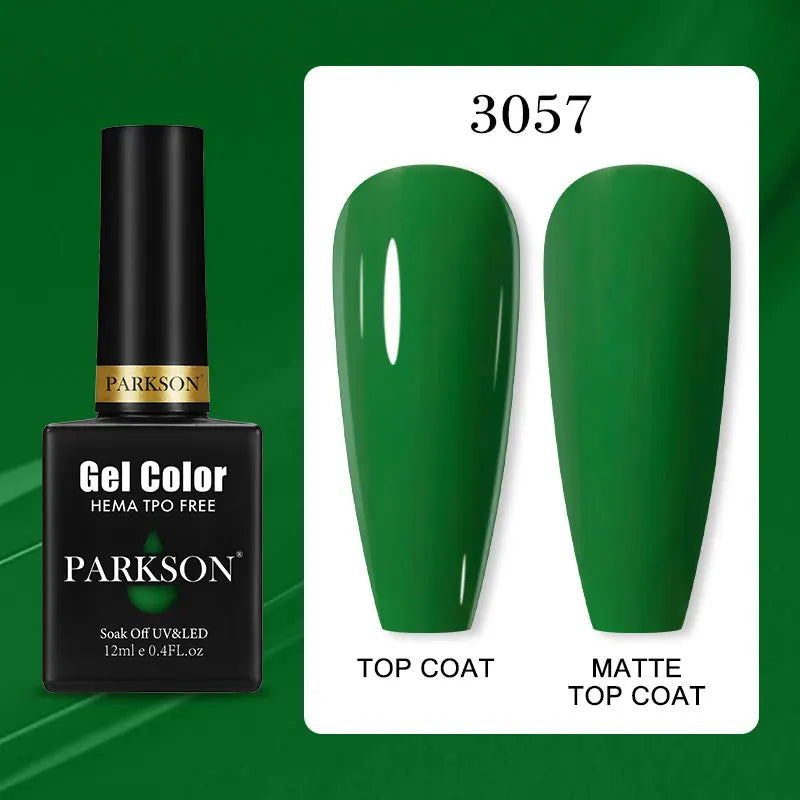 Parkson Colorful Nail Gel Polish Lacquer Soak Off UV LED Long Lasting