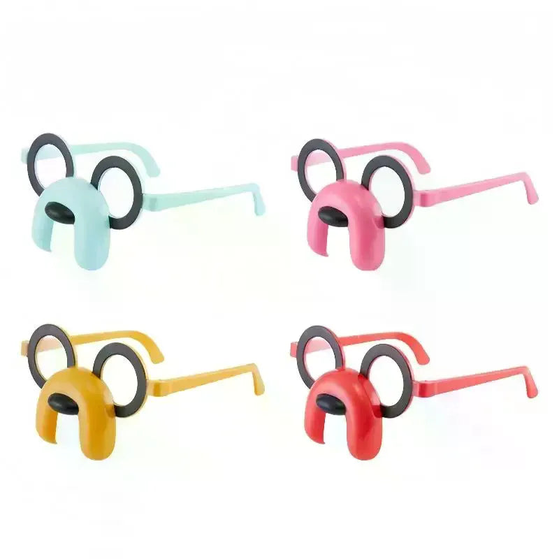 1Pcs Puppy Personality Ball Funny Glasses Pet Fashion Two-dimensional Halloween Glasses Home Festival Party Supplies Qme